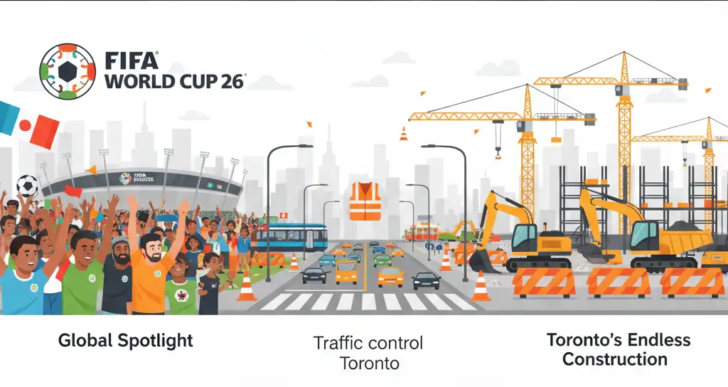 Managing construction traffic during major events requires advanced coordination